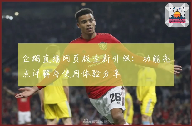 企鹅直播网页版全新升级：功能亮点详解与使用体验分享